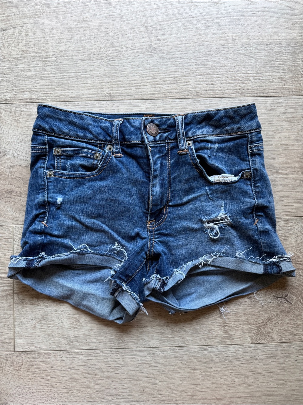American Eagle Hugh Rise Shortie